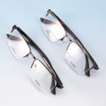 MUZU Силиконовая оправа для очков унисекс, Starlight Blue-C107 Frame Only - фото 5