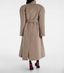 Шерстяное пальто Magda Butrym, бежевый - фото 3