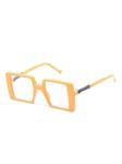 Очки WL0017 в квадратной оправе VAVA Eyewear, желтый - фото 2