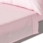 Простыня Homescapes розовый, 275/275 см - фото