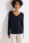 Джемпер Street One BASIC V-NECK, Blau/Dark Blue - фото 5