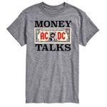 Футболка Big & Tall ACDC Money Talks License, серый - фото
