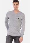 Свитер Cipo & Baxx, серый - фото