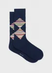 Носки Signature Stripe Diamond Paul Smith, цвет Navy 9 - фото