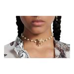DIOR Металлическая жемчужная колье Women's Gold - фото 10