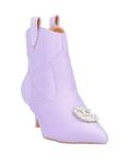 Ботильоны Gaëlle Paris, сирень - фото 2