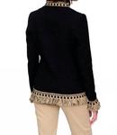 Пиралета Твид Блейзер в черном/хаки Bariloche - фото 3