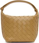 Сумка Candy Wallace цвета загара Bottega Veneta - фото