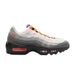 Кроссовки Nike Air Max 95 OG QS GS 'Greedy', черный - фото