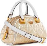 GUESS женская сумка Mildred Mini Bowler, Gold - фото 2