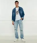 Футболка Slim fit Guess Jeans, белый - фото 2