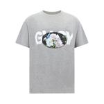 Футболка Givenchy Boxy Short-Sleeve, Light Grey Melange - фото