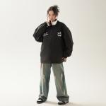 Куртки и пальто осенние унисекс CSKS, темно-синие (в комплекте футболка и поясная сумка) - фото 6