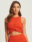 Топ BWLDR HAILE TOP, темно-оранжевый - фото 2