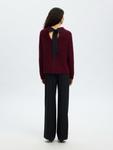 Свитер SELECTED SLFGABELLA, Berry - фото 4