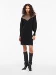 VILA Вязаное платье 'VIKerry' в черном цвете - фото 4