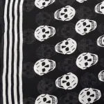 Шарф с принтом черепа Alexander McQueen - фото 3
