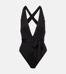 Купальник Cristel с поясом Max Mara, черный - фото