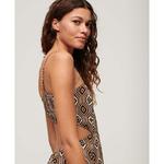 Длинное платье Superdry Sheered Back, разноцветный - фото 4