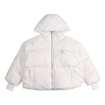 Куртка short down fill puffer hooded jacket 'white' Converse, белый - фото
