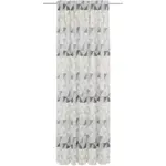 Виртовая штора «Berlare», (1 шт.), на заказ Wirth, цвет hellgrau - фото