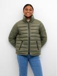 Пуховик стандартного кроя Kaffe, зеленый - фото