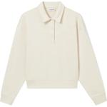 Поло свитшот LACOSTE, кремовый - фото