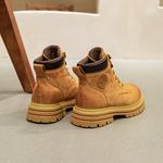 CHIBANG Martin Boot Unisex, Землянисто-желтый Утепленный на флисе с эффектом увеличения роста - фото 9