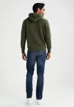 Толстовка с капюшоном Alpha Industries, Dark Green - фото 3