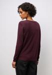 Джемпер Street One V-NECK, Rot/Bordeaux - фото 2