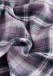 Блуза Next Button-down blouse, Lilac Purple Check/Purple - фото 8