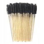 СПИРАЛЬНАЯ ЩЕТОЧКА КРИСТАЛЛ ДЛЯ РЕСНИЦ 50 ШТ Цвета Lewer - фото