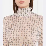 Водолазка стандартного кроя Marc Cain, бежевый - фото 3