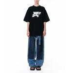 WE11DONE Футболка унисекс черная - фото 4