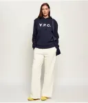 Толстовка regular fit A.P.C, темно-синий - фото 2