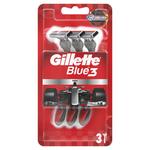 Одноразовые мужские бритвы, 3 шт. Gillette Blue3 - фото