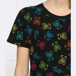 Футболка стандартного кроя Moschino, черный - фото 4