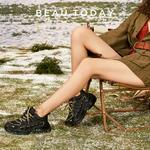 Кроссовки Beau Today Chunky Sneakers Women's Low-top Classic Black, черный - фото 5