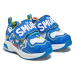 Детские кроссовки со светящимися элементами Smurfs для малышей/маленьких детей, blue multi - фото