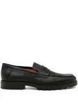 Пенни-лоферы Santoni, черный - фото