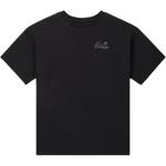 Футболка Unisex Black Converse с горным принтом - фото