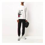 Толстовка Men's Y-3 Logo Printing Long Sleeves Pullover White, белый - фото