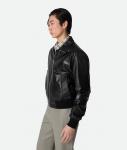 Leather nappa blouson BOTTEGA VENETA, черный - фото 2
