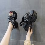 Сандалии женские Shangjinni, черный - фото 6