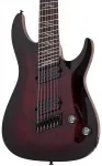 Электрогитара Schecter Omen Elite-7. MS Black Cherry Burst - фото