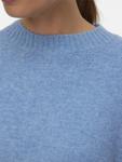 Джемпер Vero Moda VMBOOM O NECK PULLOVER, Allure/Mottled Blue - фото 5