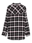 Клетчатая рубашка Liu Jo Kids, черный - фото 2