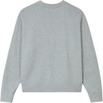 Свитшот с вышитым логотипом KENZO, серый - фото 3