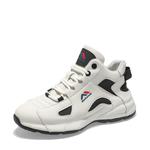 Колумб кроссовки мидтоп повседневные мужские белые черные - фото