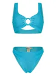 Фактурное бикини Irina Paramidonna, синий - фото